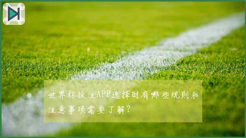 世界杯投注APP选择时有哪些规则和注意事项需要了解？