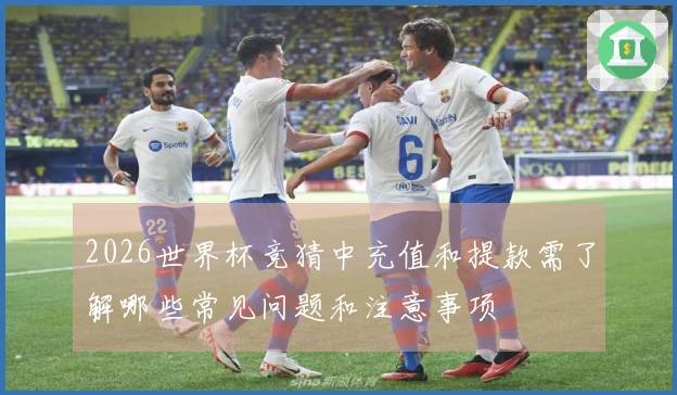 2026世界杯竞猜中充值和提款需了解哪些常见问题和注意事项